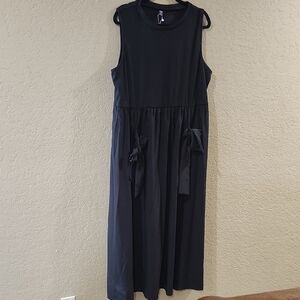 SHEIN Curve Black Ribbed Top